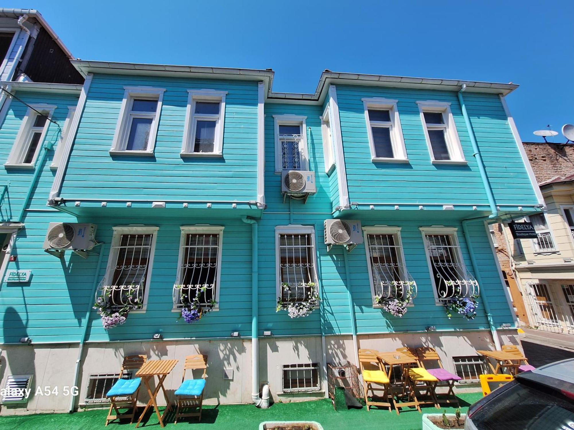 Fidelya Boutique Hotel Istambul Exterior foto